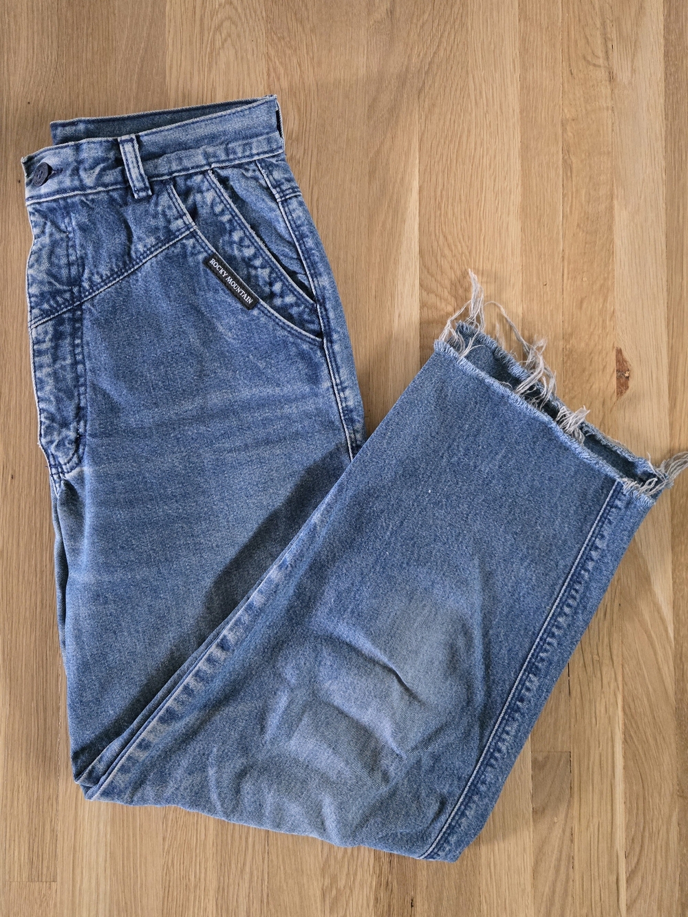 Vintage Rocky Mountain Western Jeans | High Waist 26" | Cropped